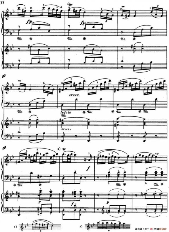 二十八部钢琴协奏曲 No.4