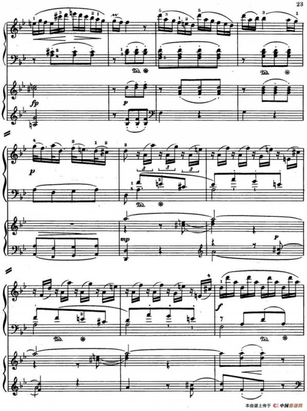 二十八部钢琴协奏曲 No.4