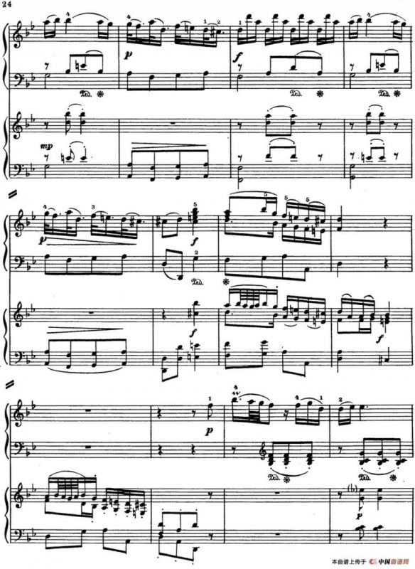 二十八部钢琴协奏曲 No.4