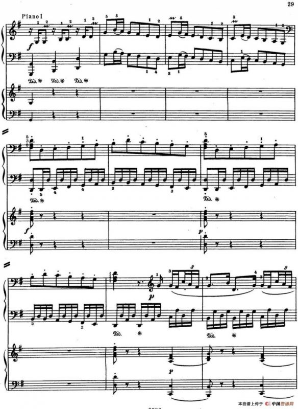 二十八部钢琴协奏曲 No.4