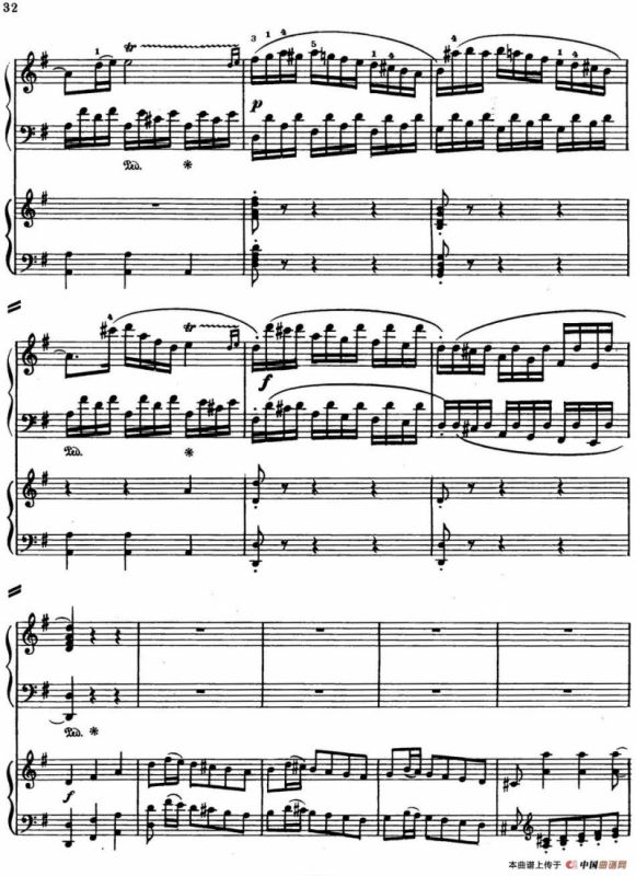 二十八部钢琴协奏曲 No.4