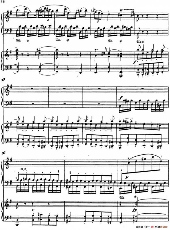 二十八部钢琴协奏曲 No.4