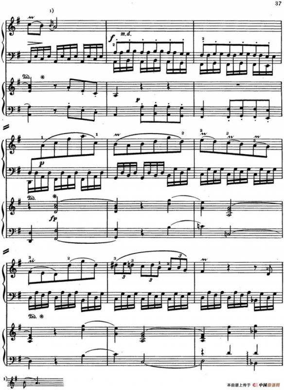 二十八部钢琴协奏曲 No.4