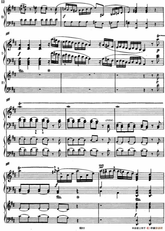 二十八部钢琴协奏曲 No.3