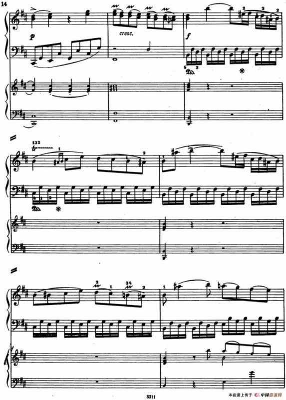 二十八部钢琴协奏曲 No.3