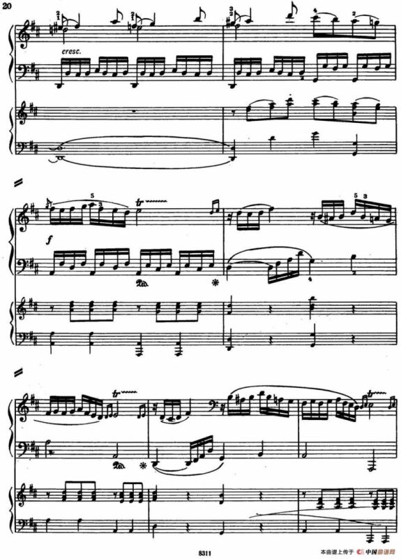 二十八部钢琴协奏曲 No.3