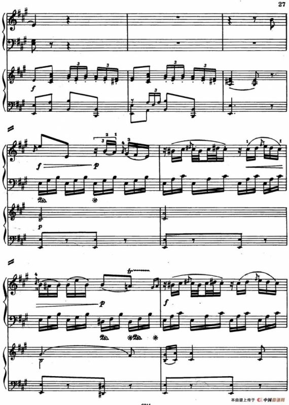 二十八部钢琴协奏曲 No.3