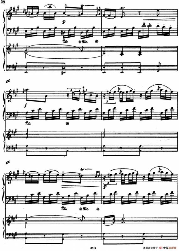 二十八部钢琴协奏曲 No.3