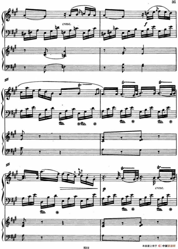 二十八部钢琴协奏曲 No.3