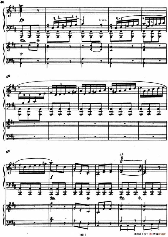 二十八部钢琴协奏曲 No.3