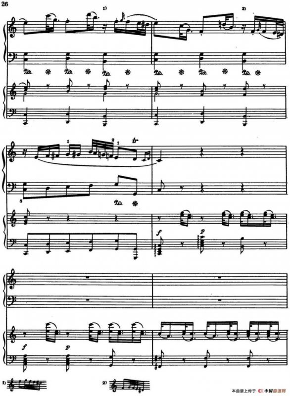 二十八部钢琴协奏曲 No.1