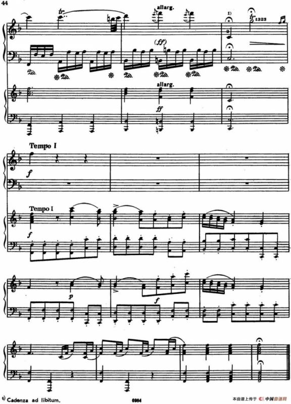 二十八部钢琴协奏曲 No.1