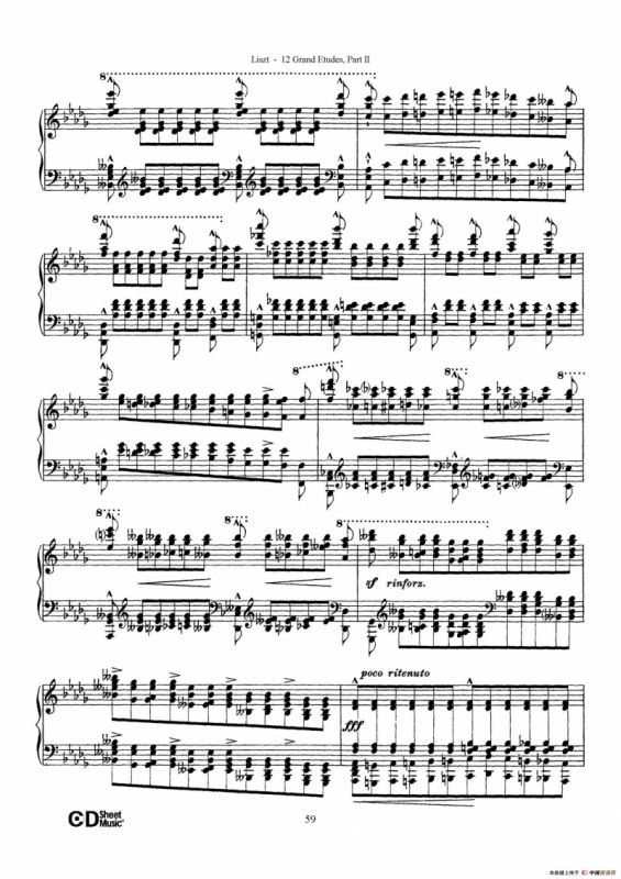 12 Grand Etudes S.137（12首华丽的练习曲·11）