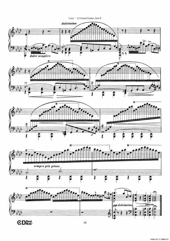 12 Grand Etudes S.137（12首华丽的练习曲·9）