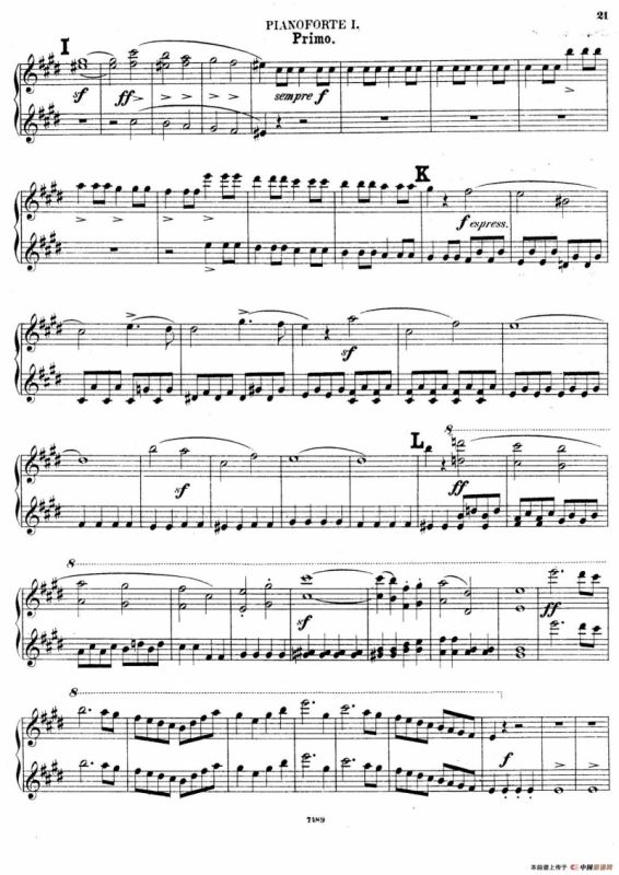 Ein Sommernachtstraum Overture Op.21（仲夏夜之梦序曲·八手联弹版）