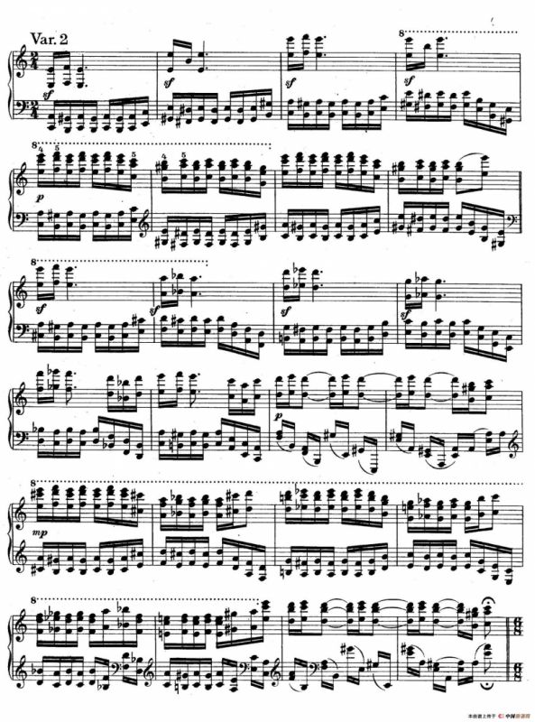 帕格尼尼主题变奏曲（Op.35 Livre1）