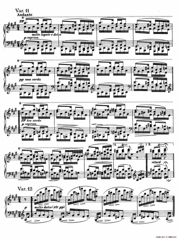 帕格尼尼主题变奏曲（Op.35 Livre1）