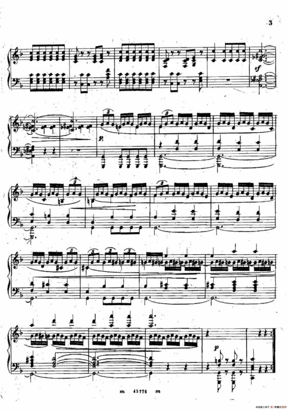 Scherzo in F Major from Miscellenies Op.93（F大调谐谑曲）