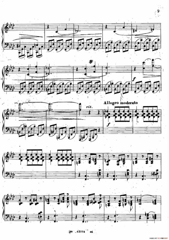 Scherzo in F Major from Miscellenies Op.93（F大调谐谑曲）