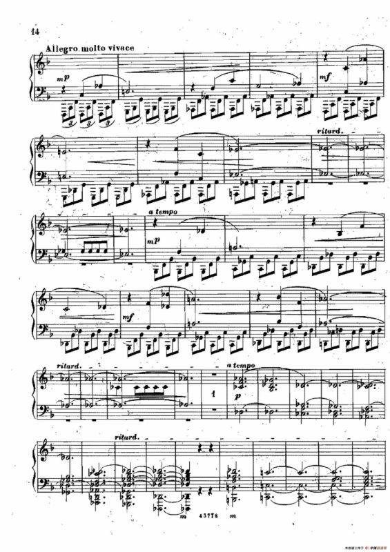 Scherzo in F Major from Miscellenies Op.93（F大调谐谑曲）
