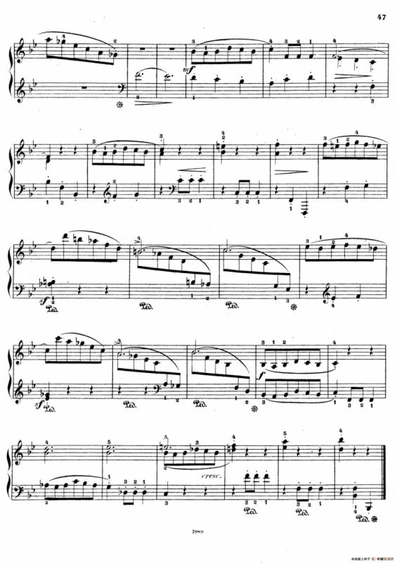 Five Sonatinas Op.70（5首钢琴小奏鸣曲·5）