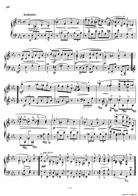 Five Sonatinas Op.70（5首钢琴小奏鸣曲·5）