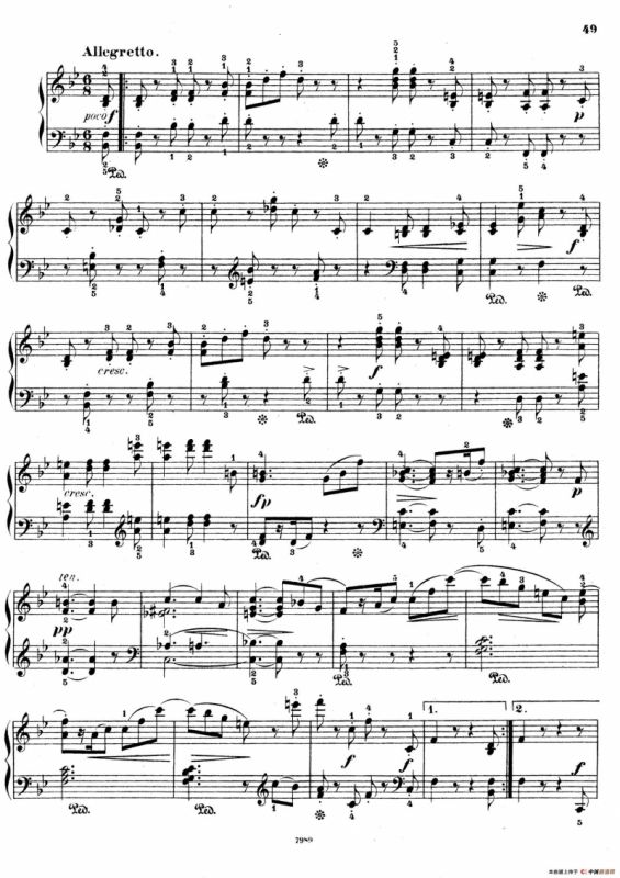 Five Sonatinas Op.70（5首钢琴小奏鸣曲·5）