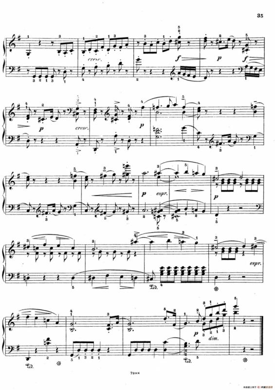 Five Sonatinas Op.70（5首钢琴小奏鸣曲·4）