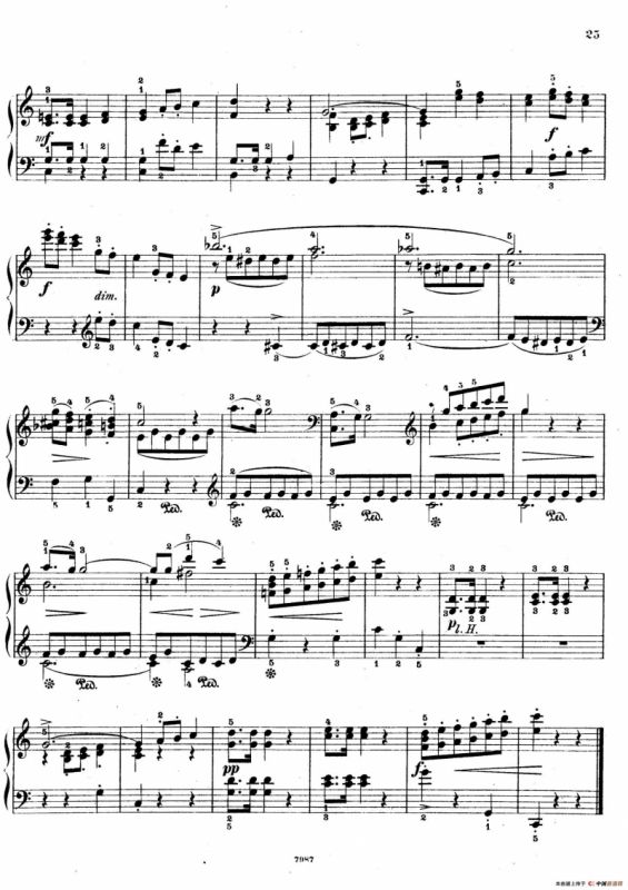 Five Sonatinas Op.70（5首钢琴小奏鸣曲·3）