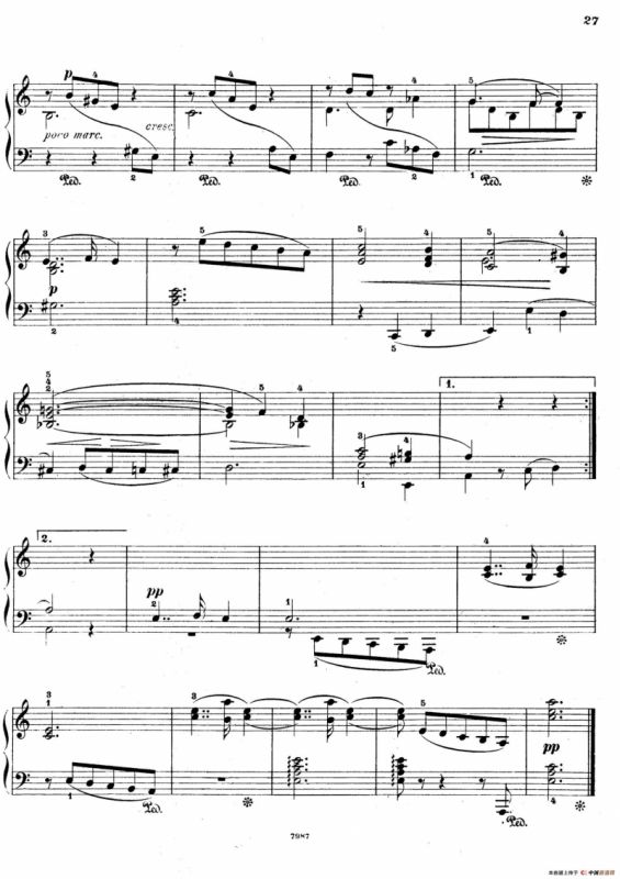 Five Sonatinas Op.70（5首钢琴小奏鸣曲·3）