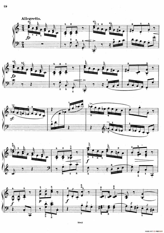 Five Sonatinas Op.70（5首钢琴小奏鸣曲·3）