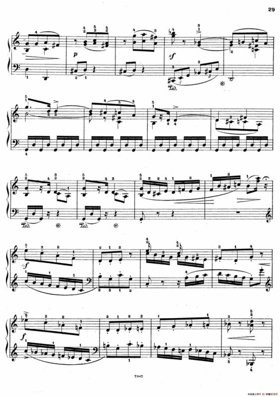 Five Sonatinas Op.70（5首钢琴小奏鸣曲·3）