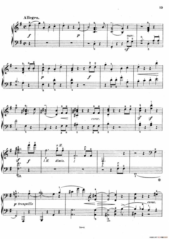 Five Sonatinas Op.70（5首钢琴小奏鸣曲·2）