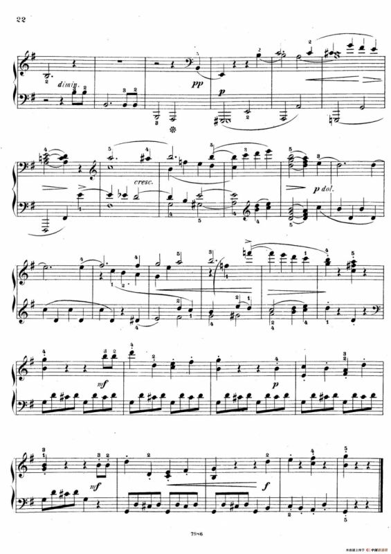 Five Sonatinas Op.70（5首钢琴小奏鸣曲·2）