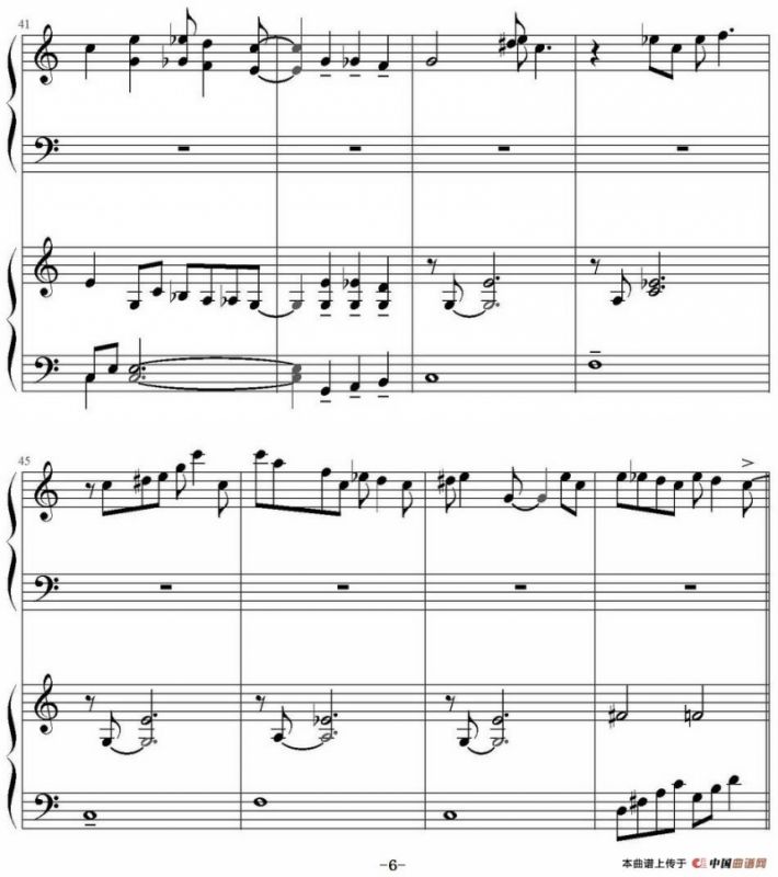 小蓝恰恰（Little Blue Cha-Cha 四手联弹）