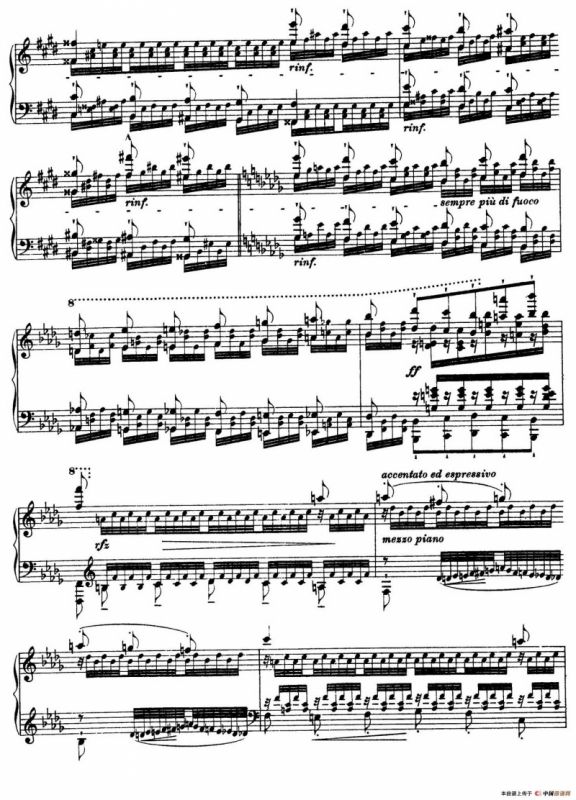 12 Etudes dexecution Transcendante S.139（12首超技练习曲·12）