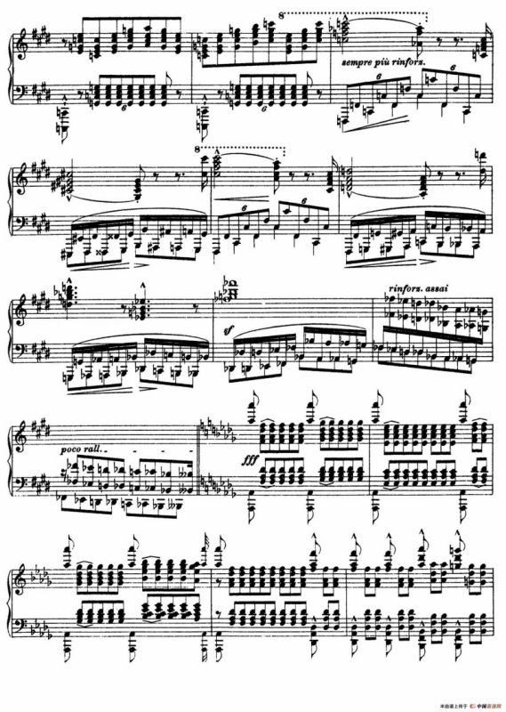 12 Etudes dexecution Transcendante S.139（12首超技练习曲·11）