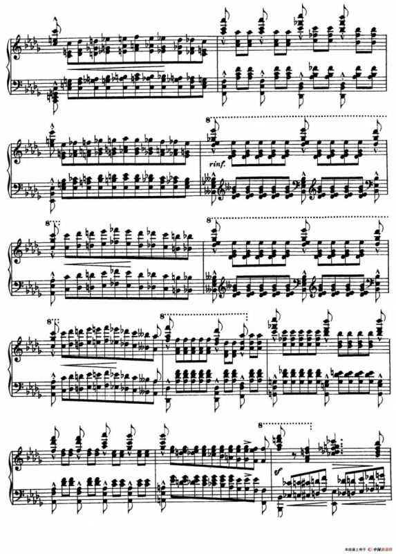 12 Etudes dexecution Transcendante S.139（12首超技练习曲·11）