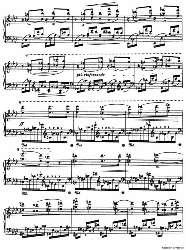 12 Etudes dexecution Transcendante S.139（12首超技练习曲·10）