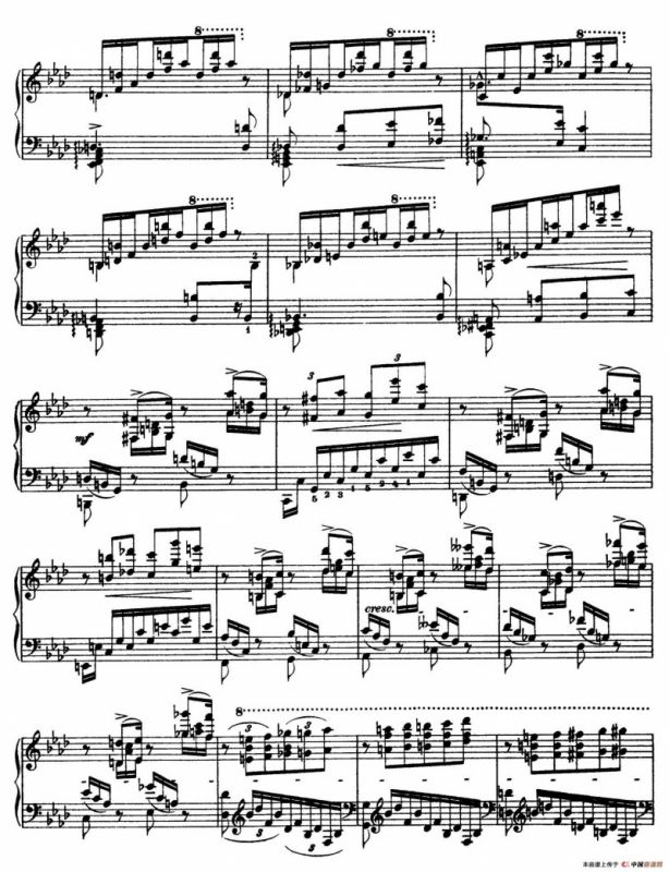 12 Etudes dexecution Transcendante S.139（12首超技练习曲·10）