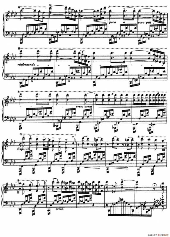 12 Etudes dexecution Transcendante S.139（12首超技练习曲·10）