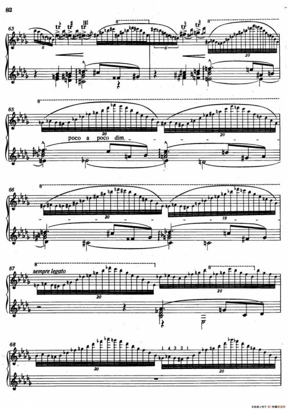 12 Etudes dexecution Transcendante S.139（12首超技练习曲·9）