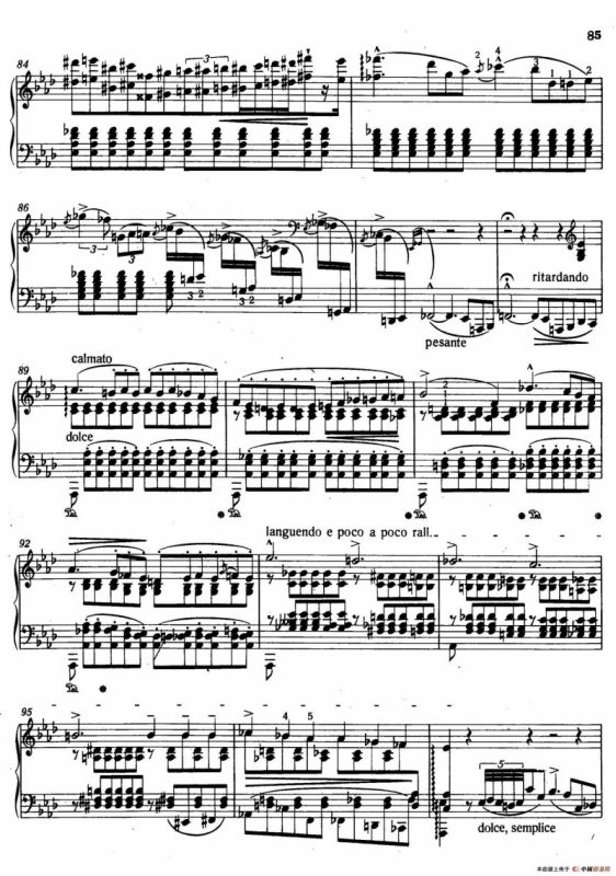 12 Etudes dexecution Transcendante S.139（12首超技练习曲·9）