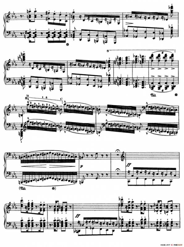 12 Etudes dexecution Transcendante S.139（12首超技练习曲·8）