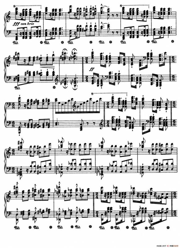 12 Etudes dexecution Transcendante S.139（12首超技练习曲·8）