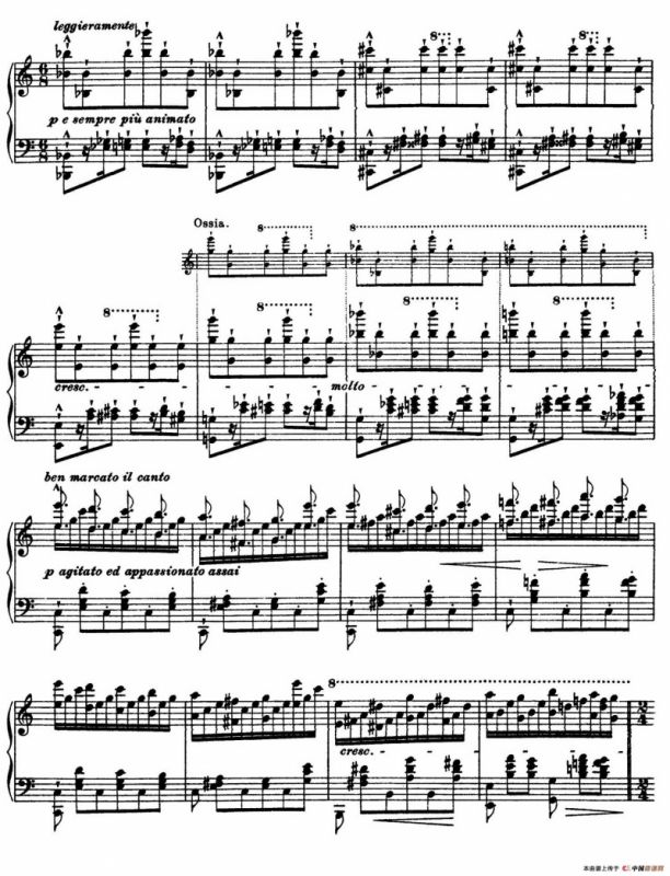12 Etudes dexecution Transcendante S.139（12首超技练习曲·8）