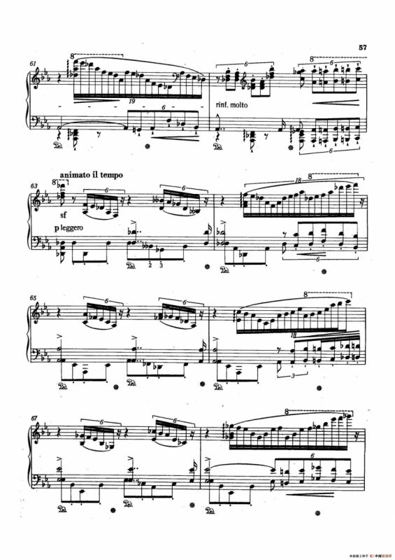 12 Etudes dexecution Transcendante S.139（12首超技练习曲·7）