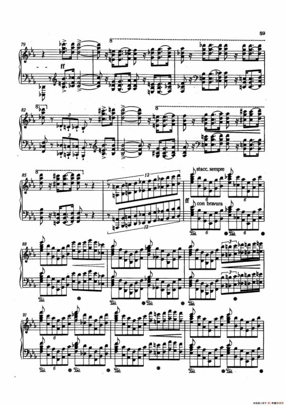 12 Etudes dexecution Transcendante S.139（12首超技练习曲·7）