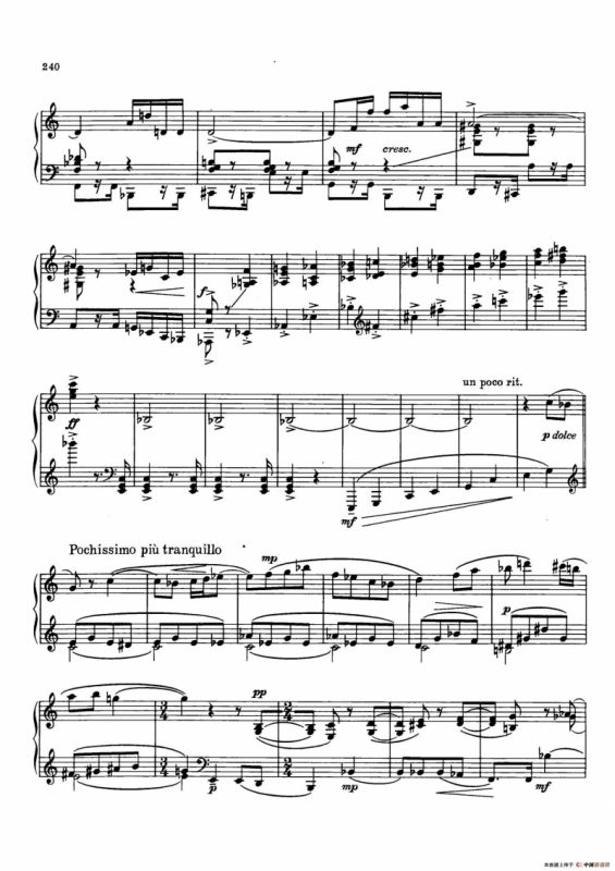 Two Sonatinas for Piano Op.54 No.1（2首钢琴小奏鸣曲·1）