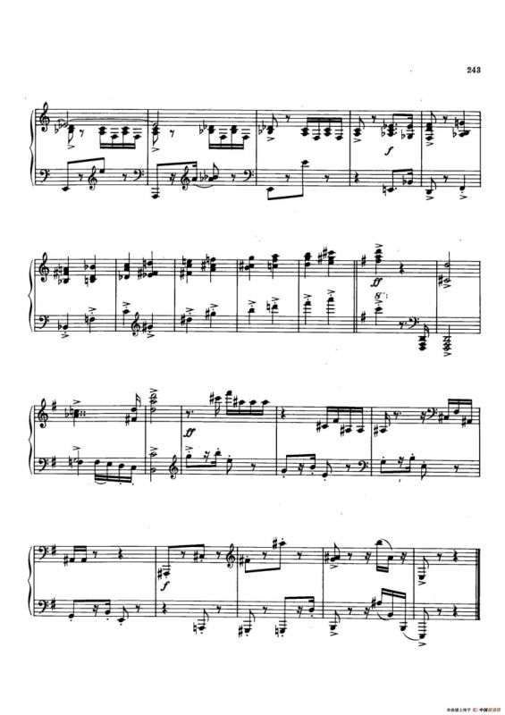 Two Sonatinas for Piano Op.54 No.1（2首钢琴小奏鸣曲·1）